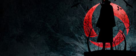 How to setup a wallpaper android. Itachi Uchiha, Sharingan, 4K, #14 Wallpaper