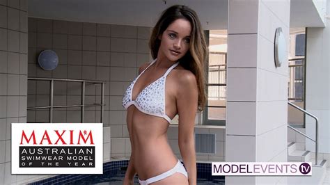 Laura Brunskill Maxim Australian Swimwear Model Of The Year 2014 Youtube