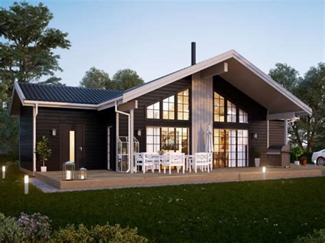At cabins uk, most of our standard log cabins are 2.7m (8.9ft) high. Self Build Kits | Scandinavian Log Cabins