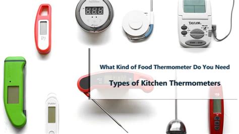 What Kind Of Food Thermometer Do You Need Types Of Kitchen