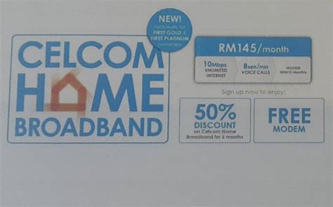Home, hop & away package is a combination of streamyx 1.0mbps (free adsl modem) + celcom broadband basic (up to 384kbps). Celcom launches 10Mbps Home Broadband only at RM145/month ...