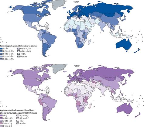 Global Burden Of Cancer In 2020 Attributable To Alcohol Consumption A