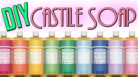 Made using only olive oil, pure castile soap is a mild, conditioning soap that is gentle enough to use on face and body. DIY Castile Soap ; How to make Homemade Liquid Castile ...