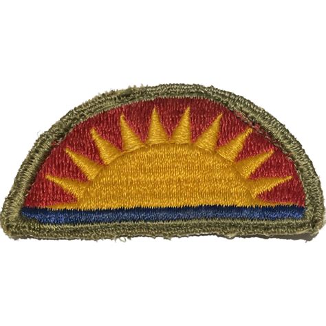 Patch 41st Infantry Division Green Back 1943