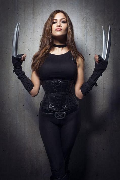 Sexy Black Female Wolverine Costume Cosplay Woman Sexy Cosplay