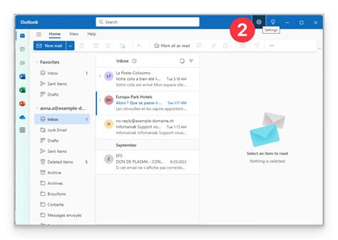 🚀 New Outlook Windows Configuring Mailboxes Imap Infomaniak
