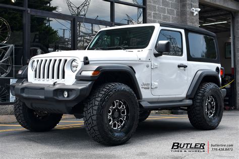Jeep Wrangler With 17in Black Rhino Pismo Wheels Exclusively From