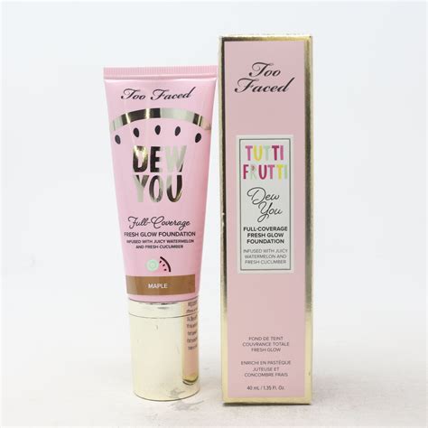 Too Faced Tutti Frutti Dew You Fresh Glow Foundation 135oz40ml New