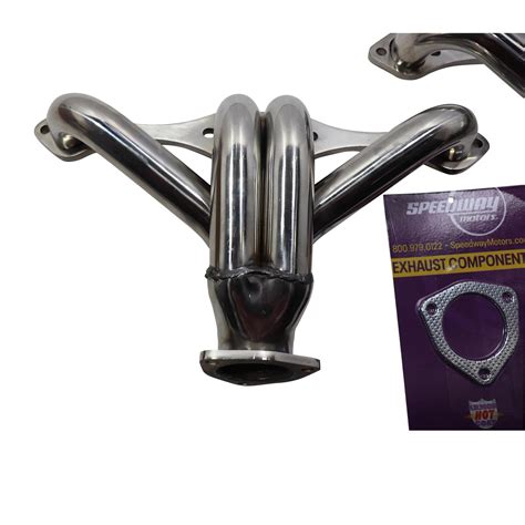 Tight Fit Stainless Steel Small Block Chevy Block Hugger Headers
