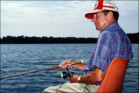 John Westerfield Fishing At Goose Lake Photograph By Christopher Crawford
