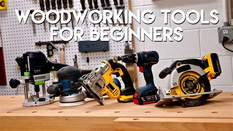 Basic woodworking tools are different from beginner woodworking tools. 5 Must-Have Woodworking Tools For Beginners DIY ...