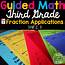 3rd Grade Guided Math  Unit 10 Fractions Applications Thrifty In