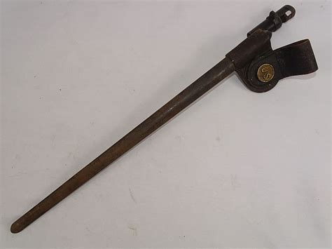 Federal Model 1855 Socket Bayonet With Model 1873 Us Swivel Hanger