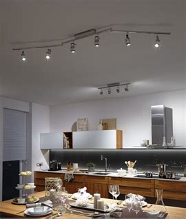 In order to calculate the number of lamps needed to illuminate this room, divide the kitchen area by the result obtained above : Directional Bar Spotlights 5-8 Spots | Lighting Styles
