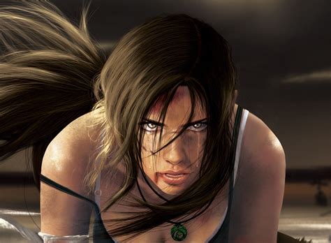 Lara Face Detail Lara Croft Lara Tomb Raider Art