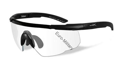 shooting and ballistic glasses wiley x ® saber advance shooting ballistic safety glasses clear