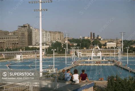 The Moskva Pool Moscow Pool Dupâquier Jacques 1922 2010 Superstock