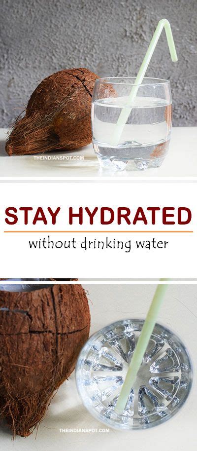 How To Stay Hydrated Without Drinking Water Drinking Water Stay