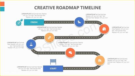 Make A Timeline Technical Roadmap Powerpoint Template Timeline