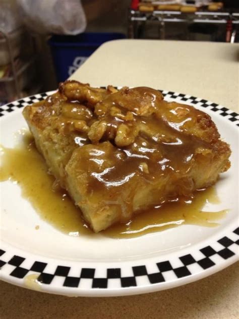 Pour onto bread mixture, lightly pressing with a spoon. Bread Pudding made from @paula_deen 's recipe by @Laura ...