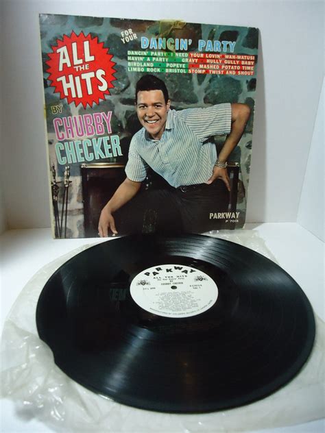 Chubby Checker All The Hits For Your Dancing Party Championship Vinyl