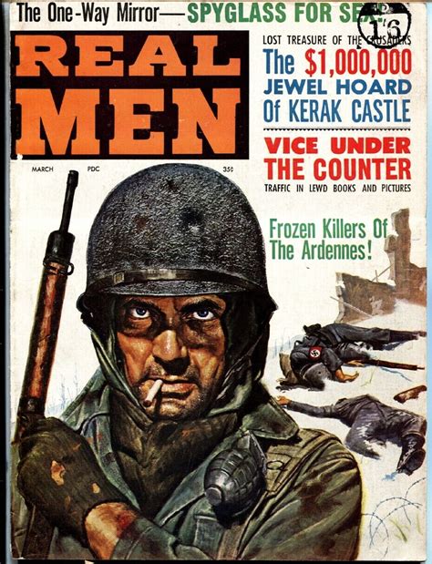 Real Men Pulp Magazine Mar Dead Nazis Cover Vice Pulp Thrills