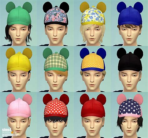 My Sims 4 Blog Bear Ears Caps For Males And Females By Marigold