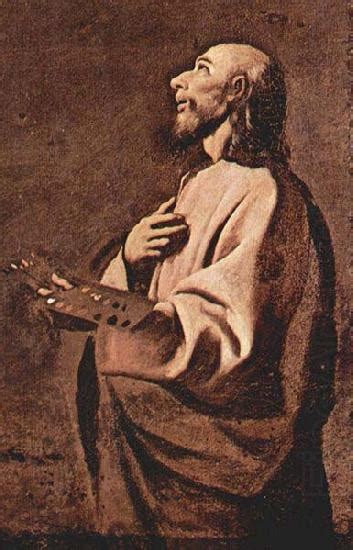 Probable Self Portrait Of Francisco Zurbaran As Saint Luke Francisco