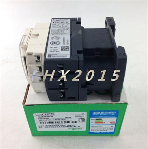 Schneider Lc1d18 Ac Contactor 24v Dc 32a Amp 15hp For Sale Online Ebay