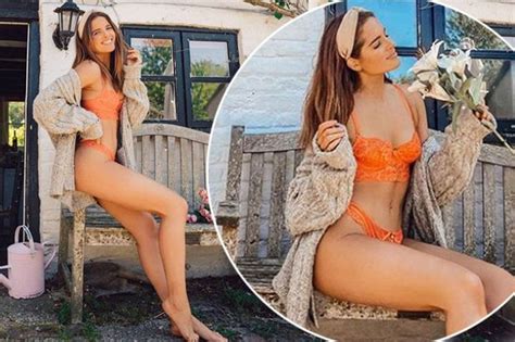 Made In Chelsea S Binky Felstead Puts On Nude Display In Barely There