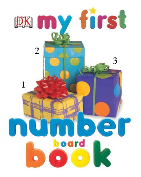 My First Number Board Book Dk Us