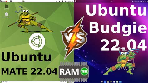 Ubuntu Mate 2204 Vs Ubuntu Budgie 2204 Ram Usage Youtube