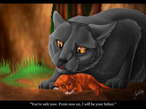 Youre Safe Now By Xxmoonwish On Deviantart Warrior Cats