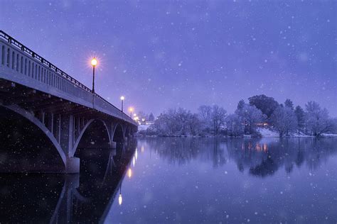 Snowy Stillness Photograph By Lynn Hopwood Fine Art America