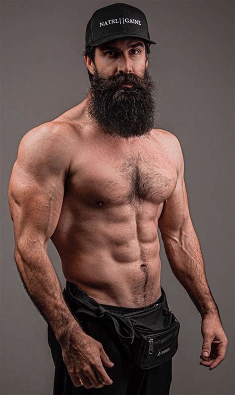 Hairy Hunks Hairy Men Bearded Men Beard Muscle Long Hair Beard