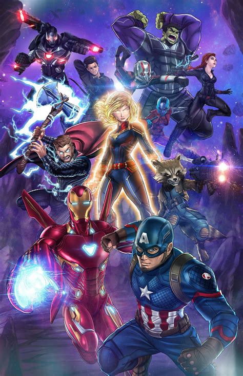 Avengers Endgame Anime Marvel Avengers Comics Avengers Comics