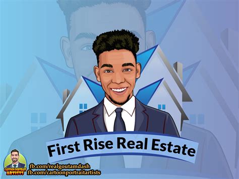 Real Estate Cartoonmascot Logo By Goutam Dash On Dribbble