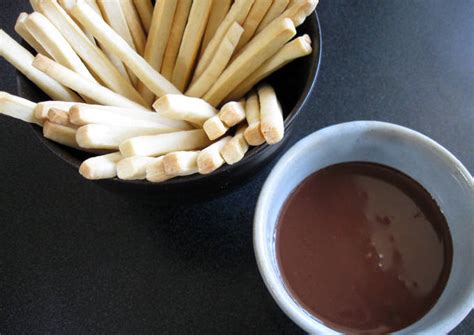 Biscuit Sticks With Chocolate Ganache Recipe By Hiroko Liston Cookpad