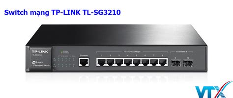 Switch Mạng Tp Link Tl Sg3210 8 Port Vtxvn