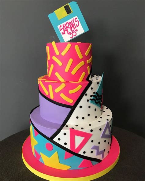 90s Themed Birthday Cake Birthday Klp