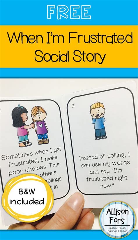 Free Behavior Social Story Social Stories Social Emotional Skills