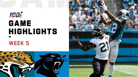 Jaguars Vs Panthers Week 5 Highlights Nfl 2019 Youtube
