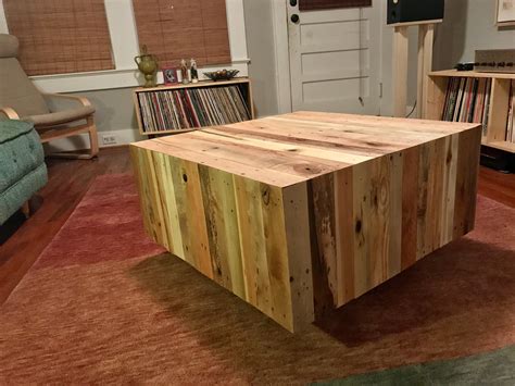 Tafel Van Pallets Wooden Pallet Coffee Table Diy Coff - vrogue.co