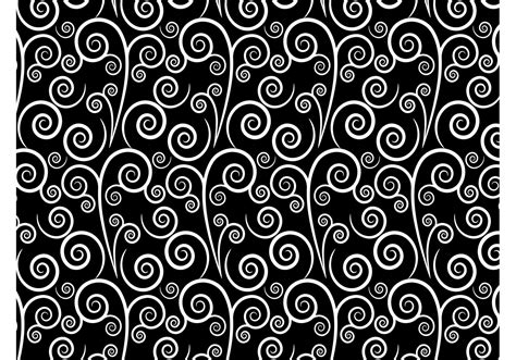 White Swirls Vector Pattern Download Free Vector Art