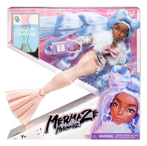 Mermaze Mermaidz™ Color Change Shellnelle™ Mermaid Fashion Doll With