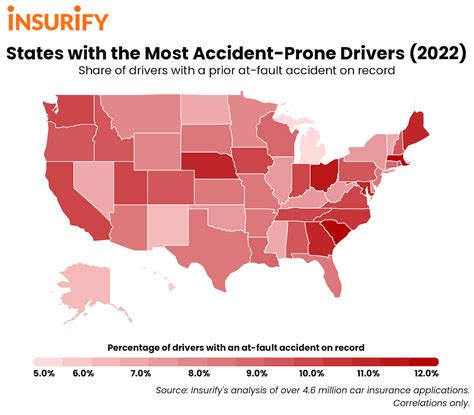 10 States With The Most Car Accidents In 2022 Wqpd Fm