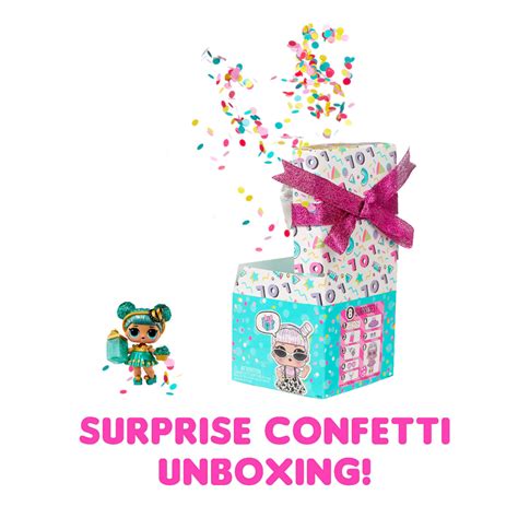 Lol Surprise Confetti Pop Birthday With 8 Surprises Lol Surprise