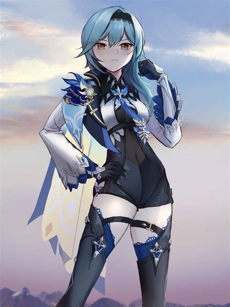 A descendant of the infamous and tyrannical lawrence clan and niece of schubert, eula is the captain of the reconnaissance company with the knights of favonius. Eula - Genshin Impact - Image #3282405 - Zerochan Anime ...