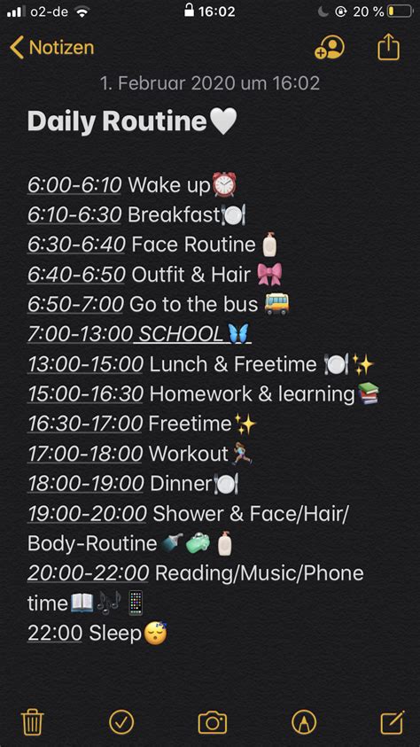 daily routine🦋 ️ school routine for teens school night routine daily routine
