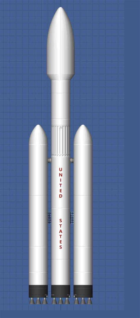 Falcon Heavy Blueprint For Spaceflight Simulator Sfs Universe
